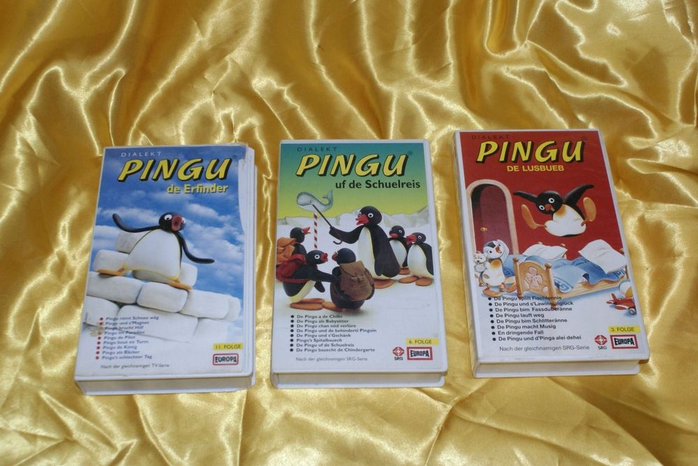 A Vhs Pingu Kassetten Aus Den Er Kaufen Auf Ricardo