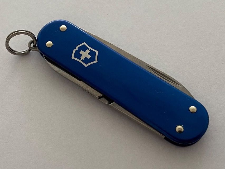 Victorinox Alox Glatt Classic Blau Sammlermesser Werbemesser Kaufen