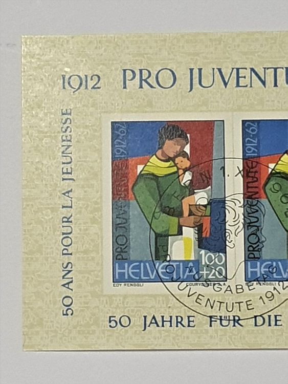 KOPIE 90 Pro Juventute 1962 Mit ET Stempel Kaufen Auf Ricardo