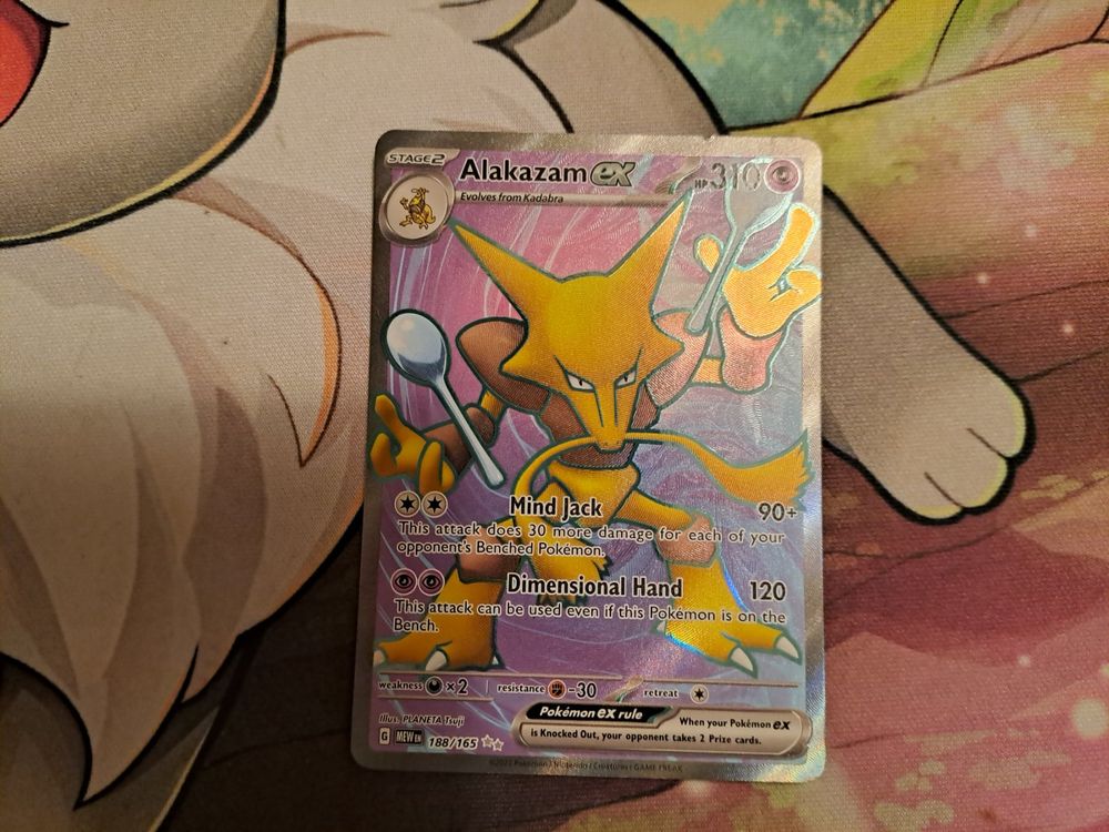 Alakazam Ex 188 165 Pokemon 151 Kaufen Auf Ricardo