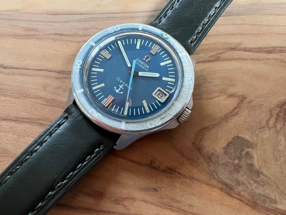 Omega Geneve Admiralty Cal Automatik Vintage Kaufen Auf Ricardo