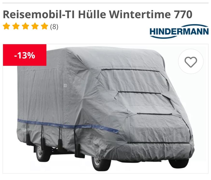 Wintertime Schutzhülle von Hindermann 770 cm Kaufen auf Ricardo