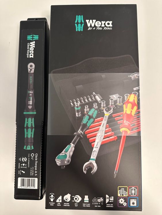 Wera Click Torque A Und Kraftform Kompakt W Tlg Kaufen Auf Ricardo