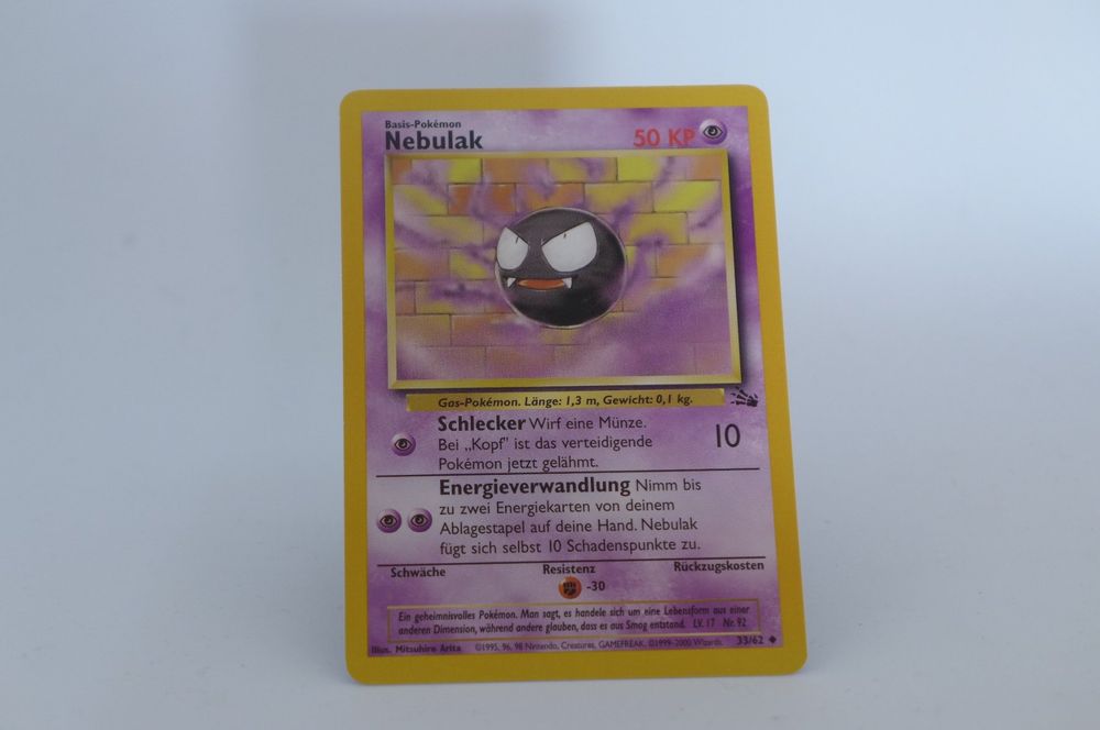 Nebulak Fossil Set Pokemon Karte Kaufen Auf Ricardo