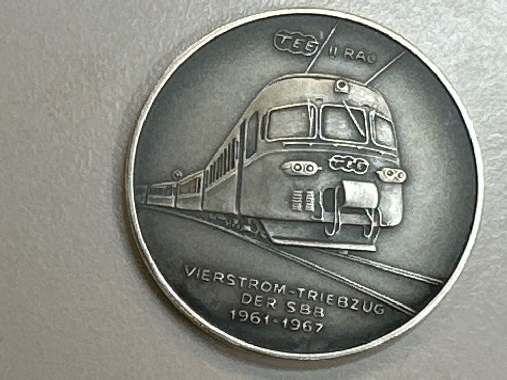 Medaille Silber G J Schweizer Eisenbahnen Tee Ii Ra Kaufen