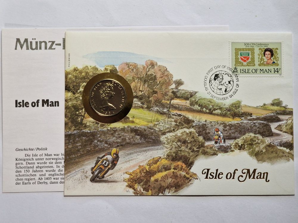 M Nzbrief Isle Of Man Kaufen Auf Ricardo