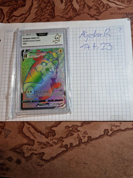 Morpeko VMax FA Graded 9 5 204 202 Pokemon Karte Kaufen Auf Ricardo