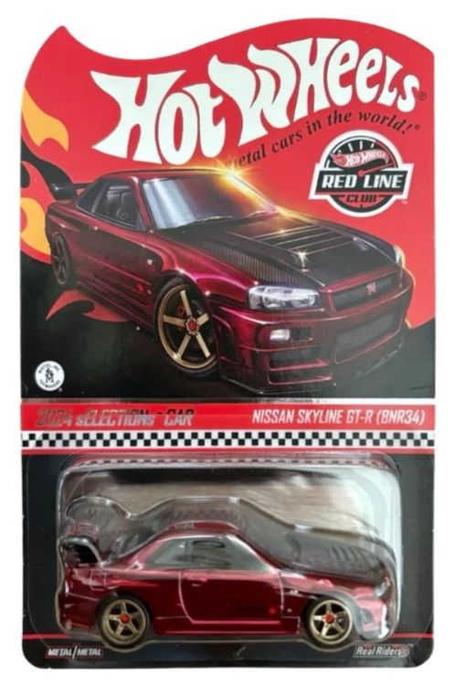 Hot Wheels RLC Exclusive Nissan Skyline GT R BNR Neu Und