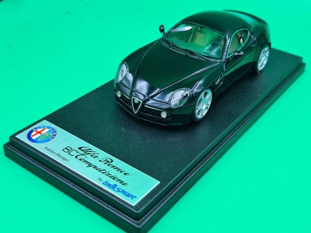 Looksmart Alfa Romeo 8C Competizione 2007 1 43 Schwarz Kaufen Auf Ricardo