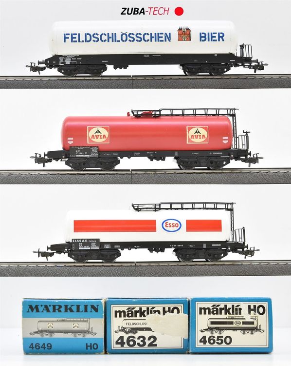 Märklin 3x Kesselwagen SBB DB H0 WS Kaufen auf Ricardo