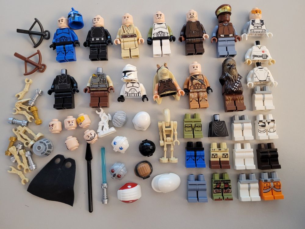 Lego Star Wars Minifiguren Restteile Kaufen Auf Ricardo