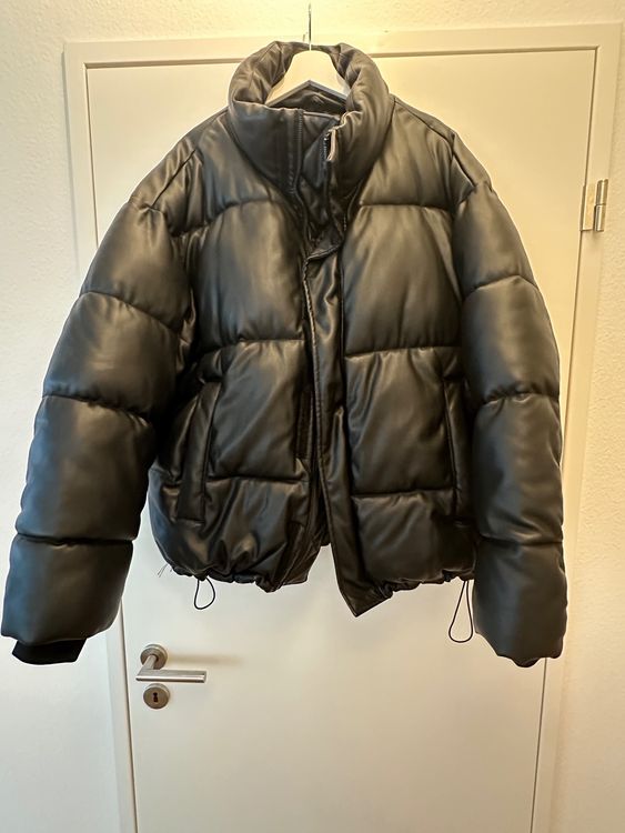 Lederpuffer Jacke Zara Man Gr Sse Xl Schwarz Kaufen Auf Ricardo