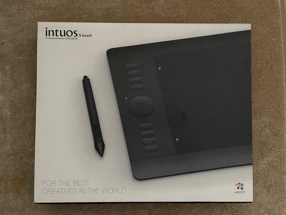 Wacom Intuos 5 Touch Medium Pen Tablet Pth 650 Grafiktablett Kaufen