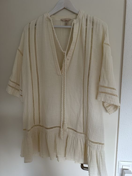 Tunika Beach Dress Beige Nude Grösse S Oversized Kaufen auf Ricardo
