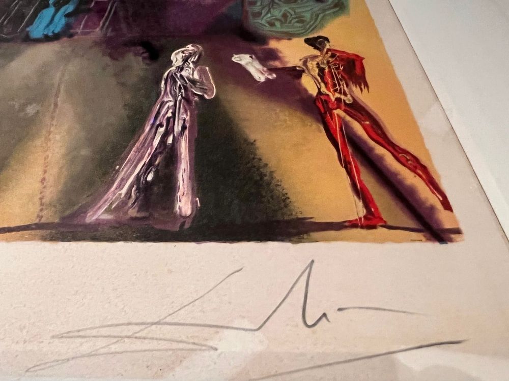 Salvador Dali Lithographie Handsigniert Kaufen Auf Ricardo