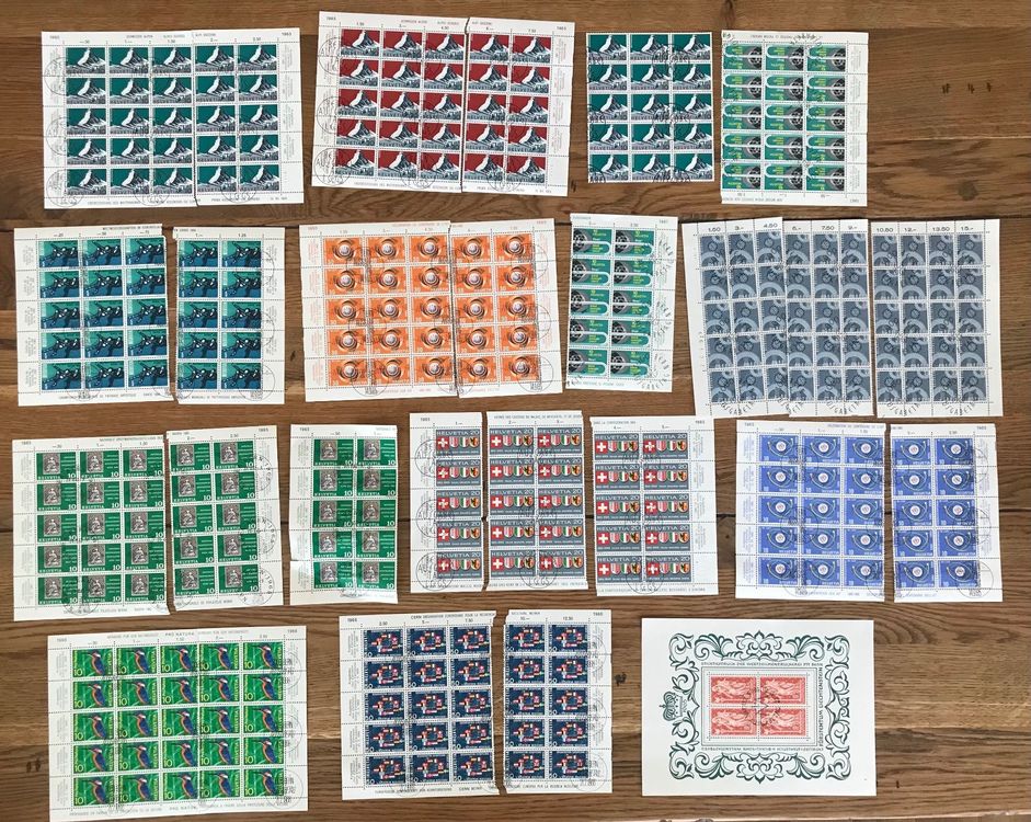 Diverse Gestempelte Schweizer Briefmarken Kaufen Auf Ricardo