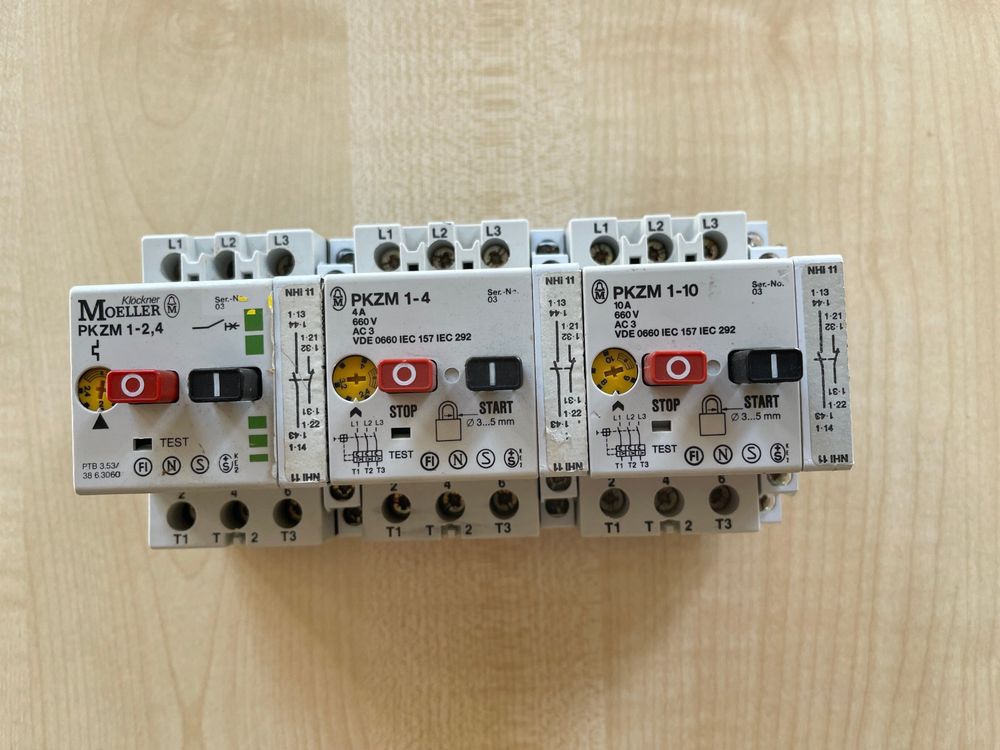 Motorschutzschalter Möller EATON PKZM1 2 4 PKZM1 4 PKZM1 10 Kaufen