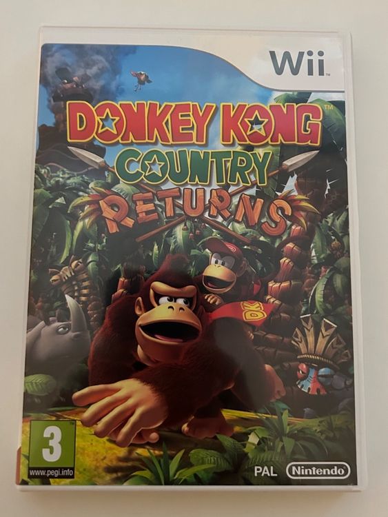 Donkey Kong Country Returns Nintendo Wii Kaufen Auf Ricardo