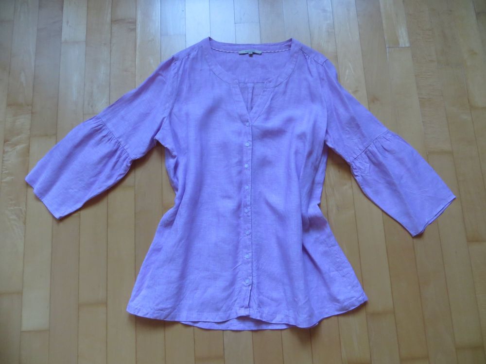 Aus Leinen Tunika Clarina Collection Lilac Gr Kaufen Auf Ricardo