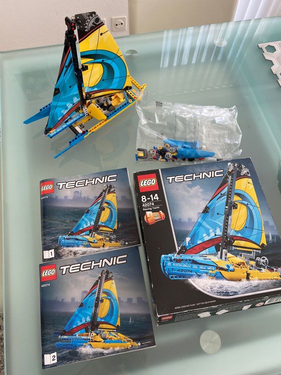 LEGO Technic Racing Yacht 42074 Und Dump Truck 42147 Kaufen Auf Ricardo