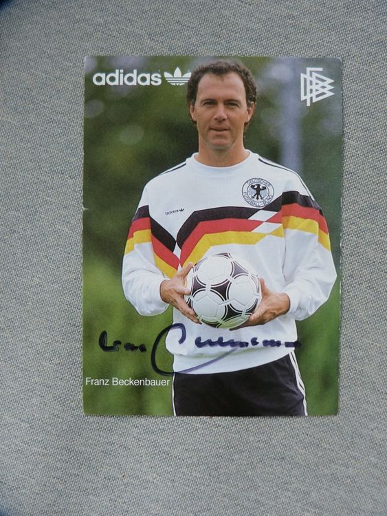 Autogramm Franz Beckenbauer Kaufen Auf Ricardo