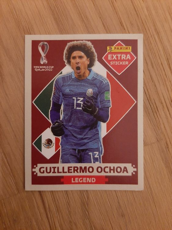 Wm Panini Extra Sticker Guillermo Ochoa Legend Kaufen Auf Ricardo