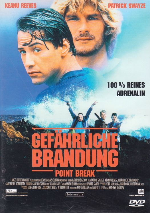 Dvd Gef Hrliche Brandung Mit Keanu Reeves Patrick Swayze Kaufen