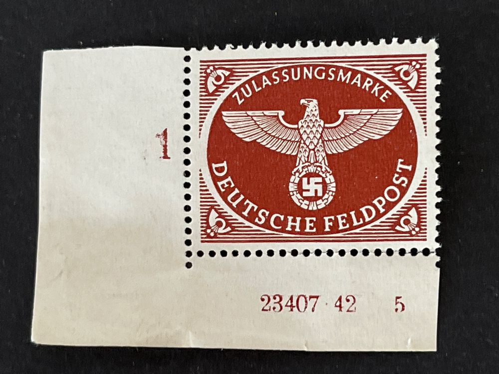 DR Feldpost Briefmarke 3 Reich WK2 Kaufen Auf Ricardo