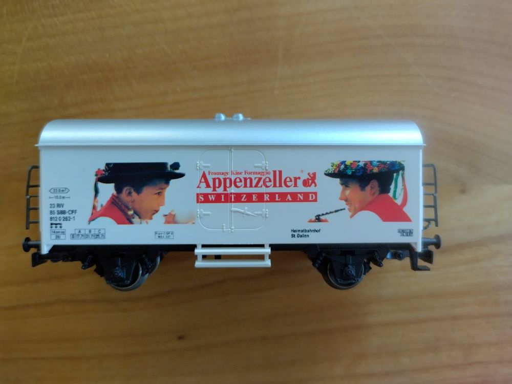 Märklin 4415 Kühlwagen Appenzeller Käse Acheter sur Ricardo