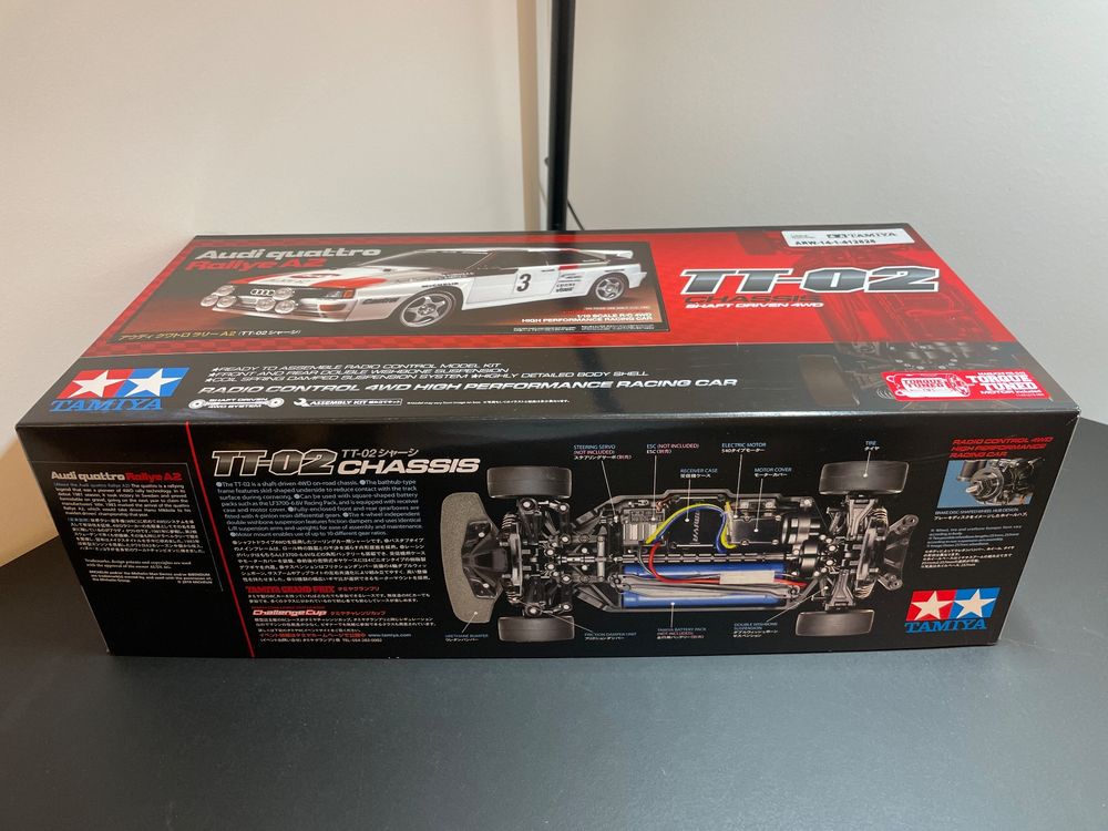 Tamiya Bausatz Audi Quattro Rallye A2 OVP Neu Acheter Sur Ricardo