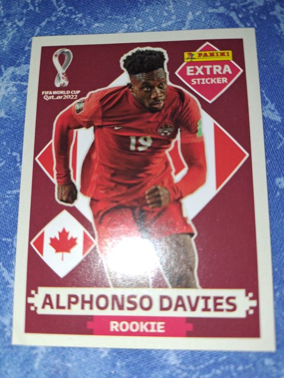 Panini Wm Extra Sticker Base Edition Alphonso Davies Kaufen Auf