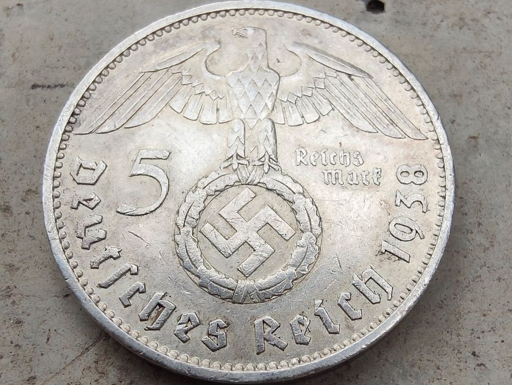 5 Deutsche Reichsmark 1938A Kaufen Auf Ricardo