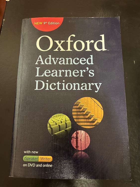 Oxford Advanced Learners Dictionary Kaufen Auf Ricardo