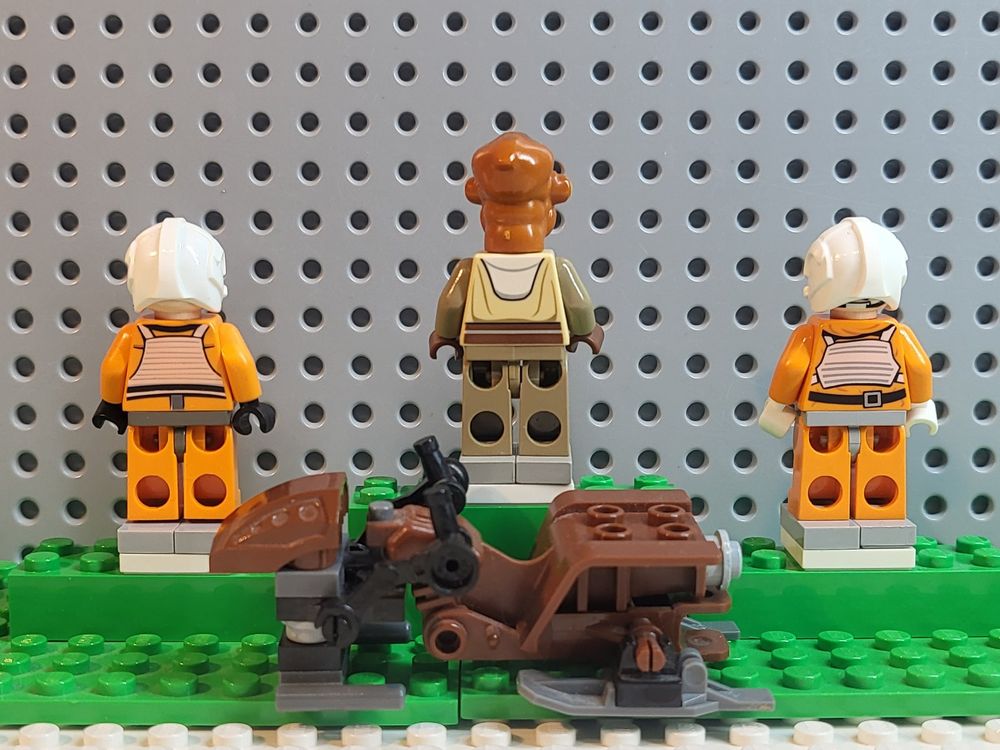 3 Lego Minifiguren Aus Der Serie Star Wars Mit Nahdar Vebb Kaufen Auf