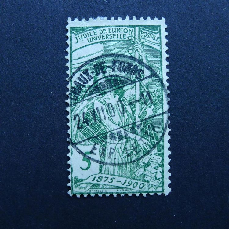 1900 Nr 77A Vollstempel CHAUX DE FONDS Kaufen Auf Ricardo