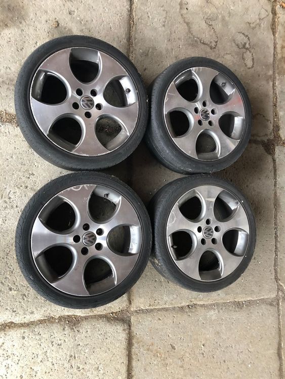 Original VW Golf V Alufelgen 7 5 18 Zoll Kaufen Auf Ricardo