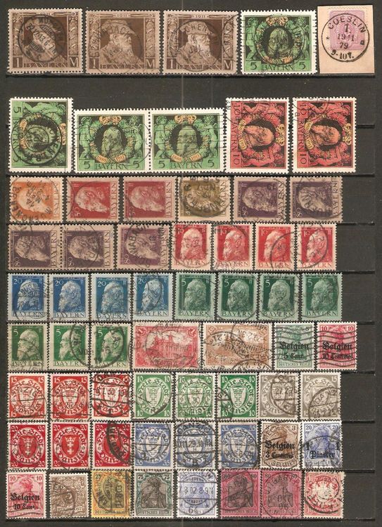 Timbres D Allemagne Accumulation Kaufen Auf Ricardo