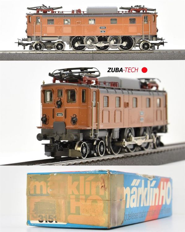 Märklin 3151 E Lok Ae 3 6 II SBB H0 WS Comprare su Ricardo