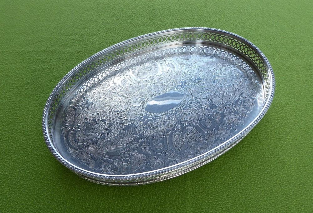 Tablett Silver Plated England Kaufen Auf Ricardo