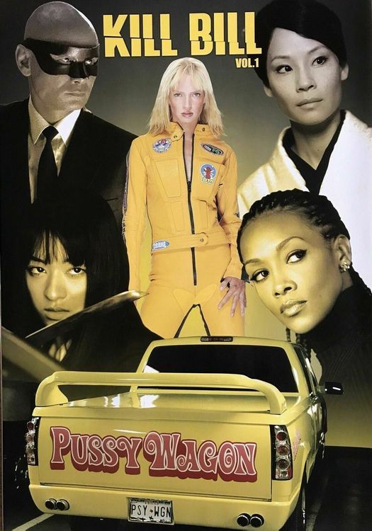 Kill Bill Poster Pussy Wagon Kaufen Auf Ricardo