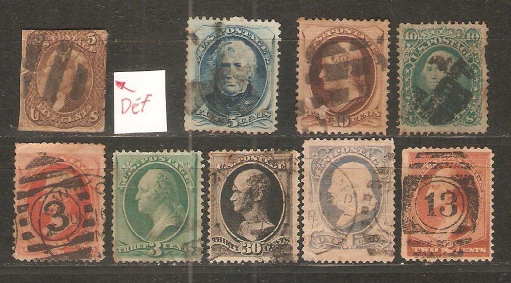 Timbres Anciens Etats Unis Kaufen Auf Ricardo