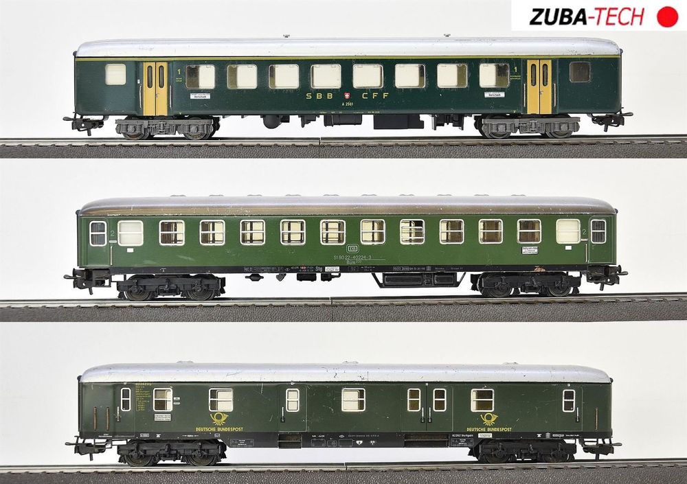 Märklin 3x Personenwagen SBB DB H0 WS Kaufen auf Ricardo