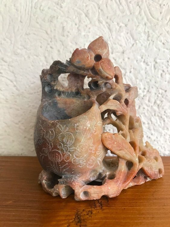 Antike Speckstein Vase Aus China Kaufen Auf Ricardo