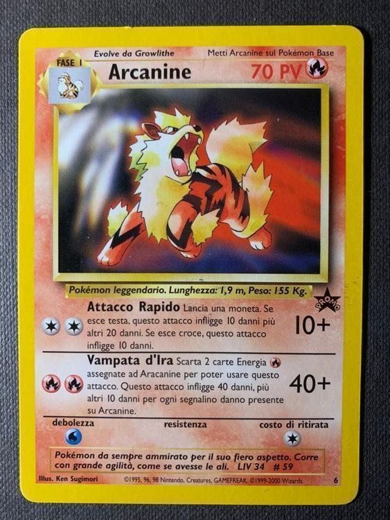 Arcanine Black Star Promo Kaufen Auf Ricardo