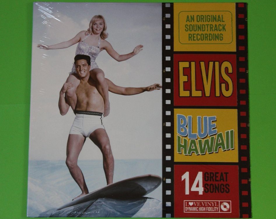 Elvis Presley Blue Hawaii Soundtrack Lp Ovp Rar Kaufen Auf