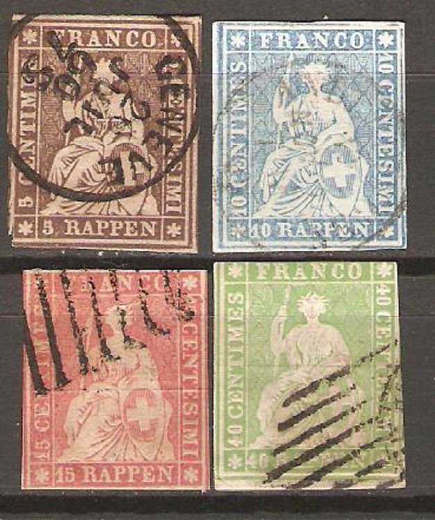 Timbres Anciens Suisse Strubel Kaufen Auf Ricardo