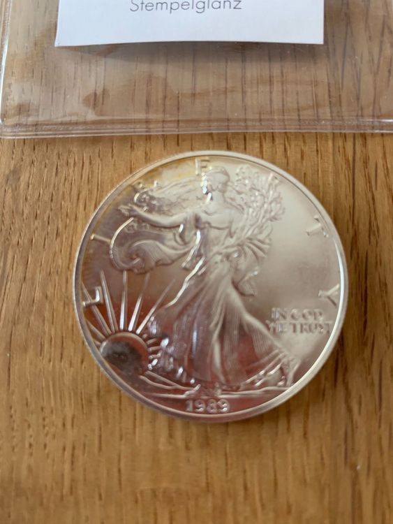 1Dollar Silbermünze Amerika 1989 Kaufen auf Ricardo