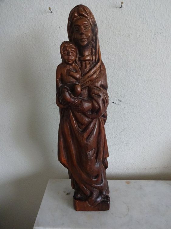 Figur Heilige Maria Mit Jesuskind Kaufen Auf Ricardo