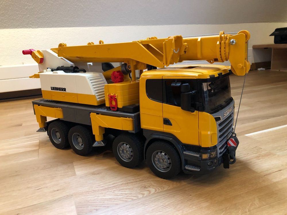 Bruder Scania R Serie Liebherr Kran Lkw Kaufen Auf Ricardo