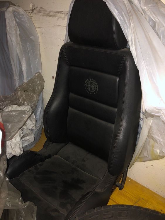 Alfa GTV Spider 916 Schwarze Leder Sitze Kaufen Auf Ricardo